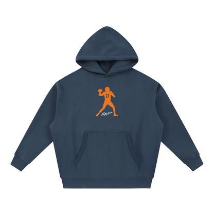 Byrum Brown Silhouette Oversized Boxy Hoodie