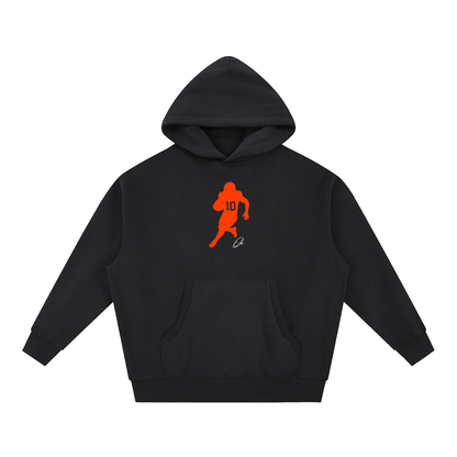 Quinshon Judkins Silhouette Oversized Boxy Hoodie