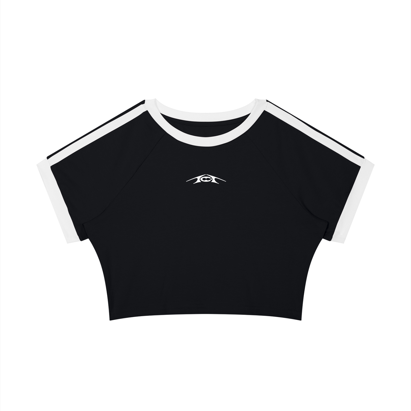 Tommy Castellanos "Logo" Colorblock Crop Top