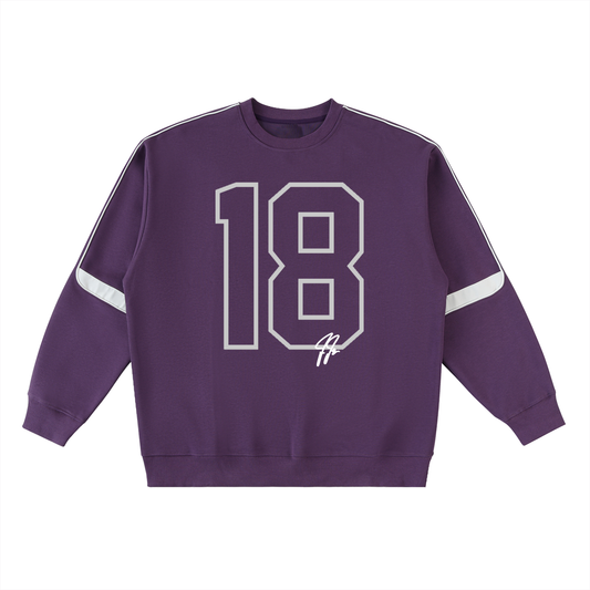 Justin Jefferson Jersey Oversized Crewneck