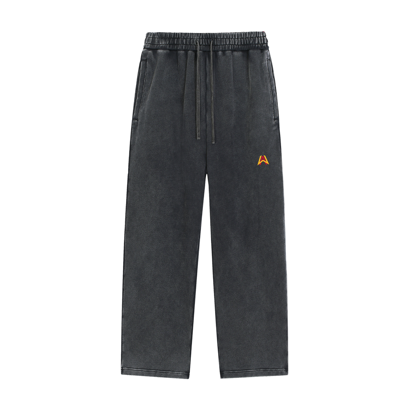 Aaron Wiggins "Logo" Wide Leg Sweatpants