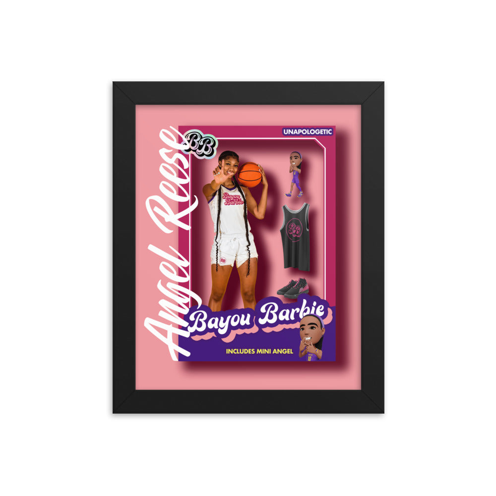 Angel Reese "Bayou Barbie" Poster