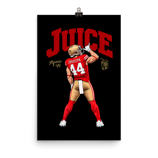 Kyle Juszczyk "Juice Fine" Poster