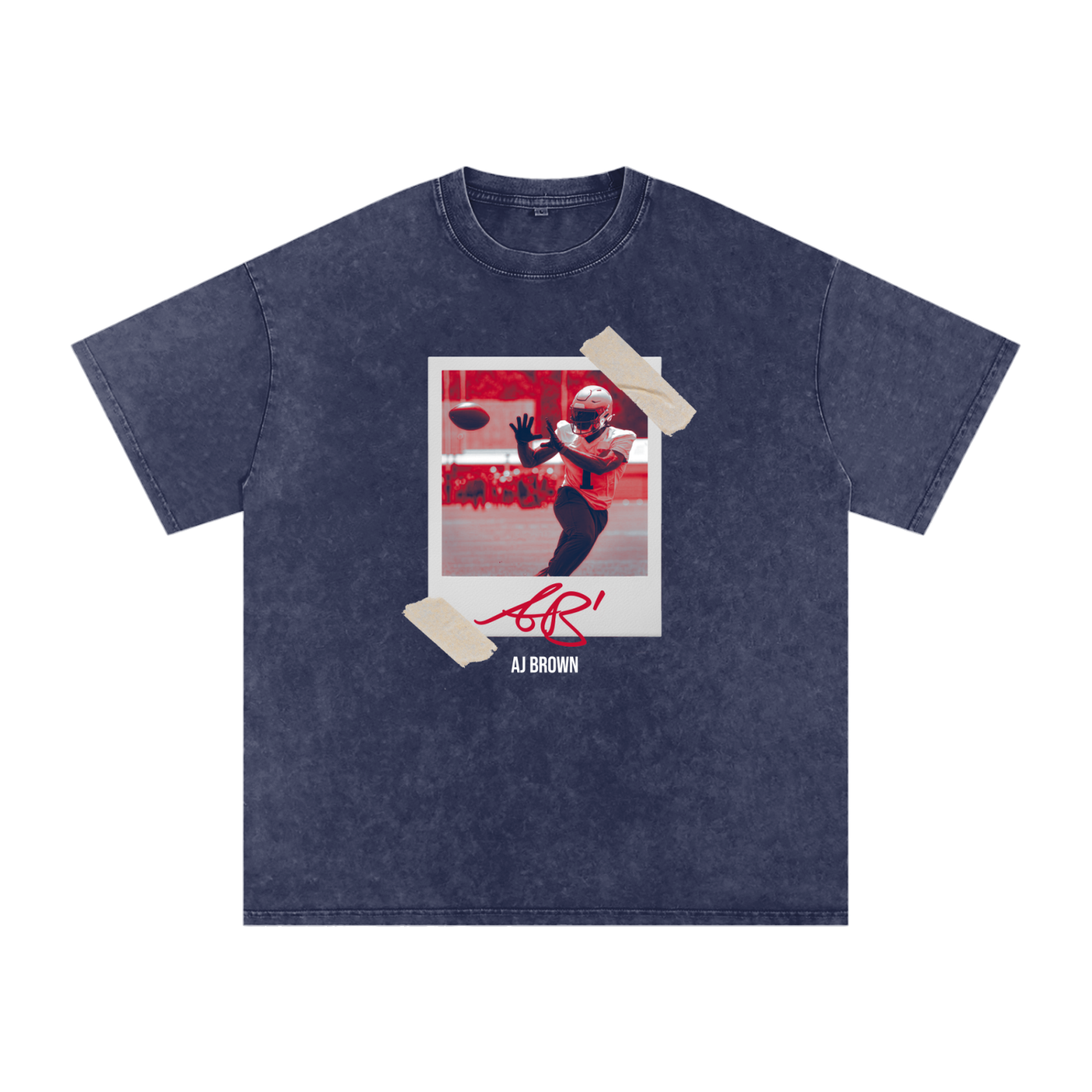 AJ Brown "Polaroid" Boxy T-Shirt