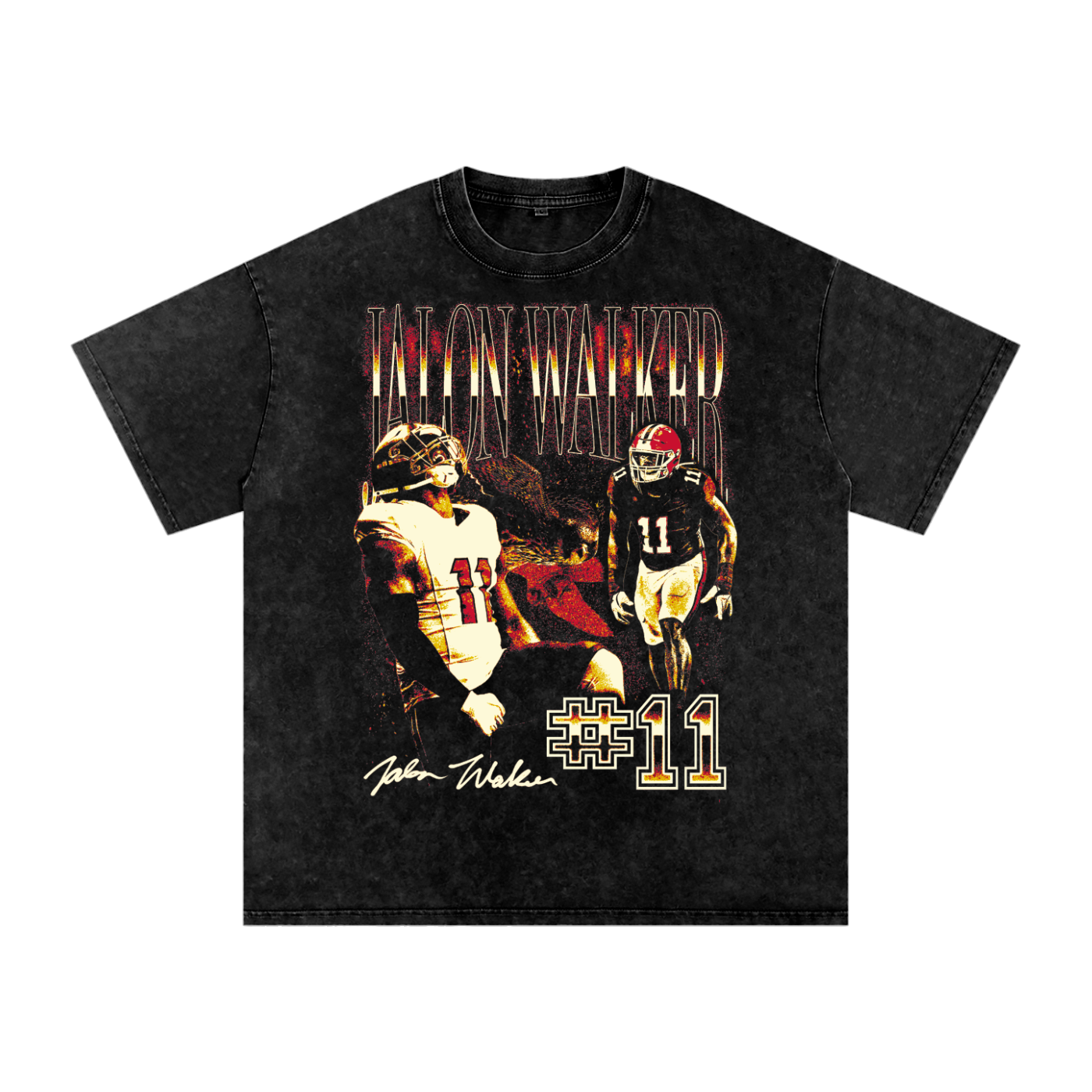 Jalon Walker "Vintage" Boxy T-Shirt
