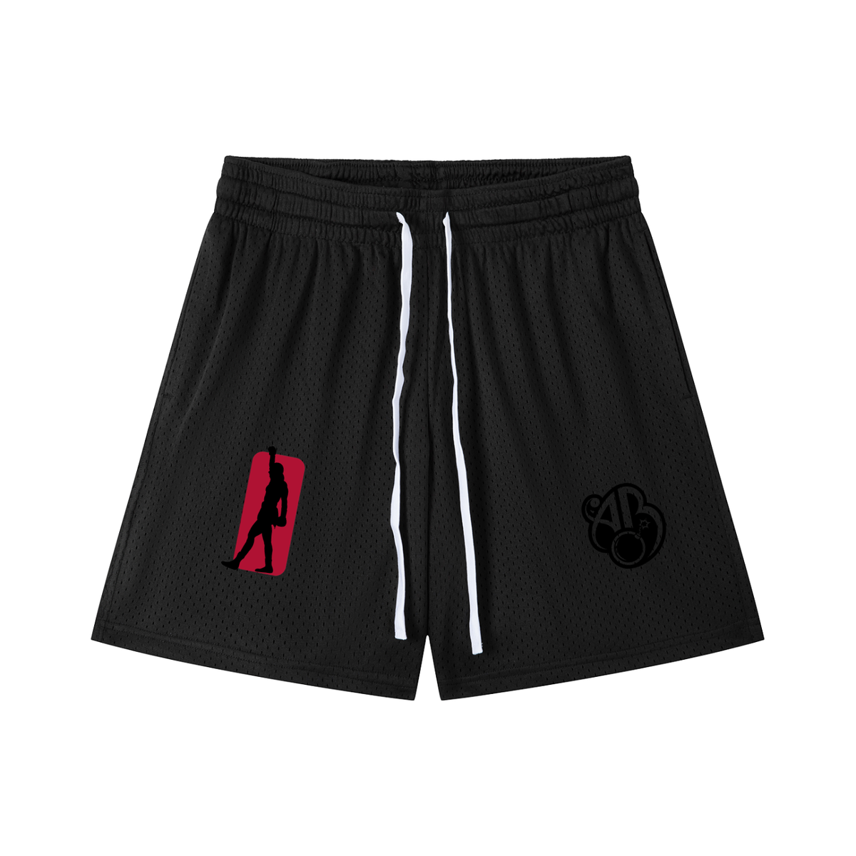 Alycia Baumgardner Silhouette Mesh Shorts