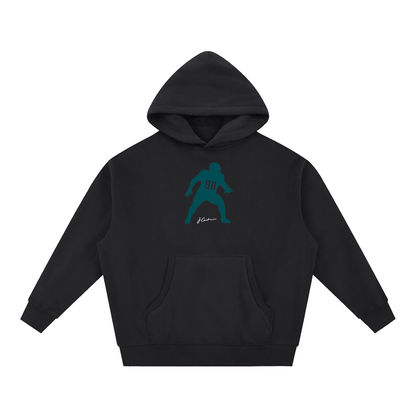 Jalen Carter Silhouette Oversized Boxy Hoodie