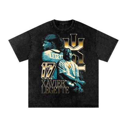 Xavier Legette Vintage Oversized Washed T-shirt