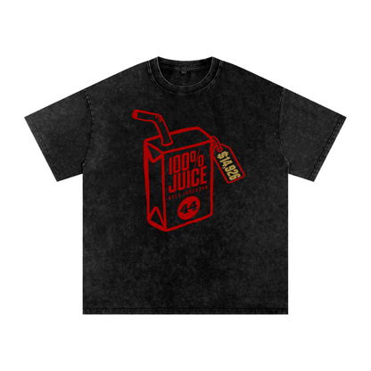 Kyle Juszczyk "Juice Fine" Washed Boxy T-shirt