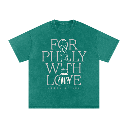 Jalen Hurts For Philly Washed Boxy T-shirt