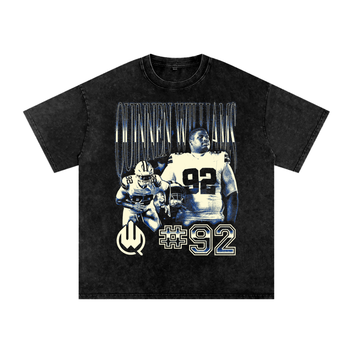 Quinnen Williams "Vintage" Boxy T-Shirt