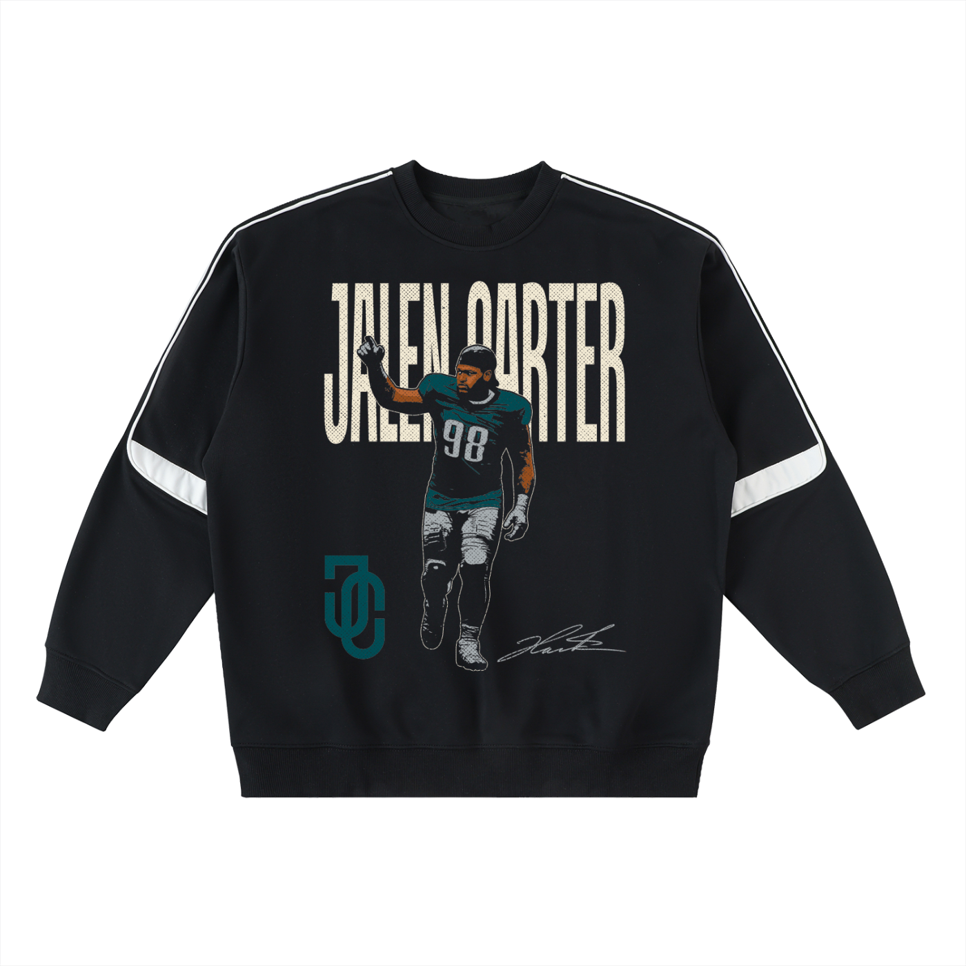 Jalen Carter "Halftone" Crewneck