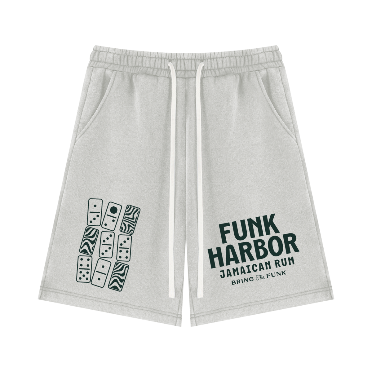 Funk Harbor Domino Washed Fleece Shorts