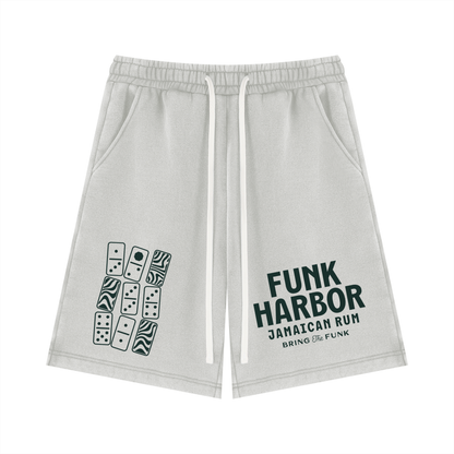 Funk Harbor Domino Washed Fleece Shorts