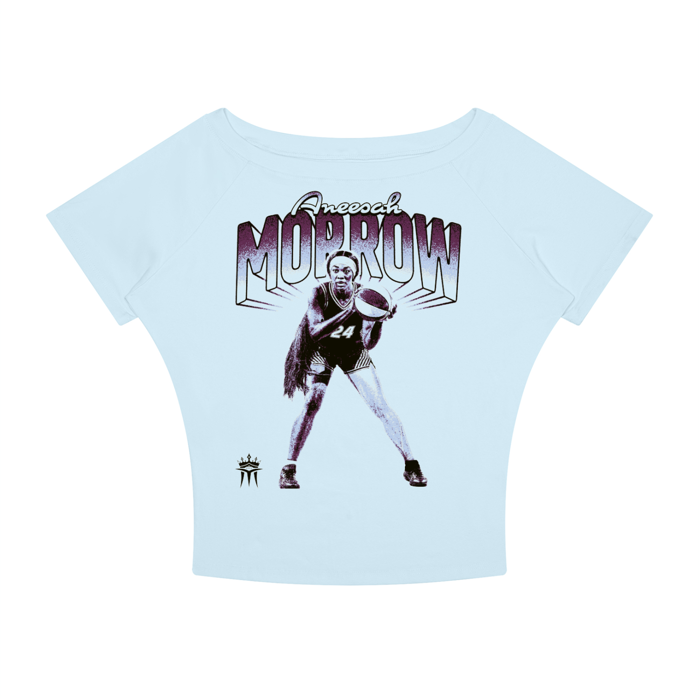 Aneesah Morrow "Portrait" Boatneck Tee