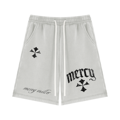 Unisex Vintage Wash Fleece Shorts