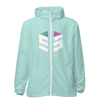 AN "Test 3" Unisex Lightweight Zip Up Windbreaker | Independent Trading Co. EXP54LWZ