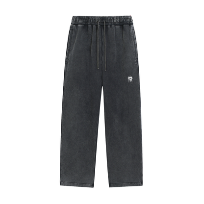Aneesah Morrow "Logo" Wide Leg Sweatpants