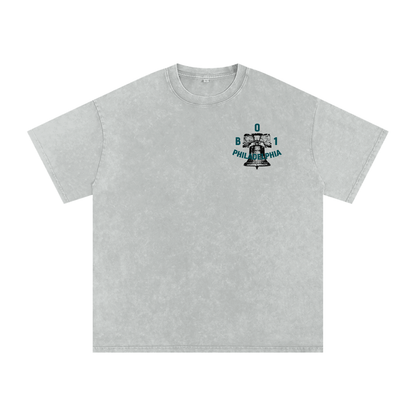 Jalen Hurts BO1 Bell Boxy Washed T-shirt