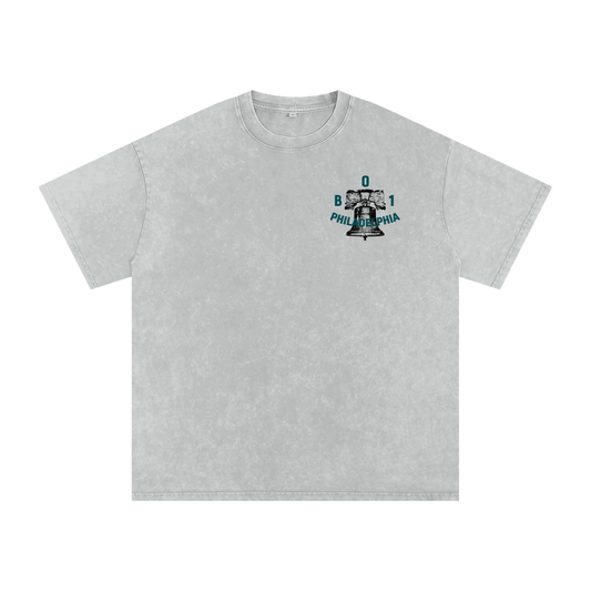 Jalen Hurts BO1 Bell Boxy Washed T-shirt