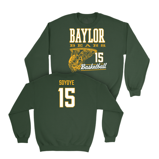 Baylor Men's Basketball Green Hoops Crew  - Ramon Soyoye
