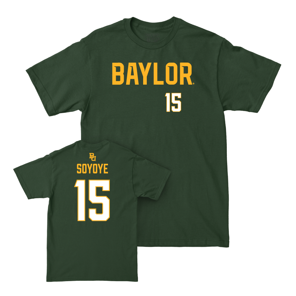 Baylor Men's Basketball Green Wordmark Tee  - Ramon Soyoye