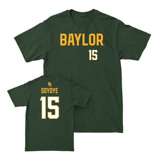 Baylor Men's Basketball Green Wordmark Tee  - Ramon Soyoye