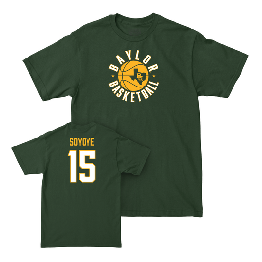 Baylor Men's Basketball Green Hardwood Tee  - Ramon Soyoye