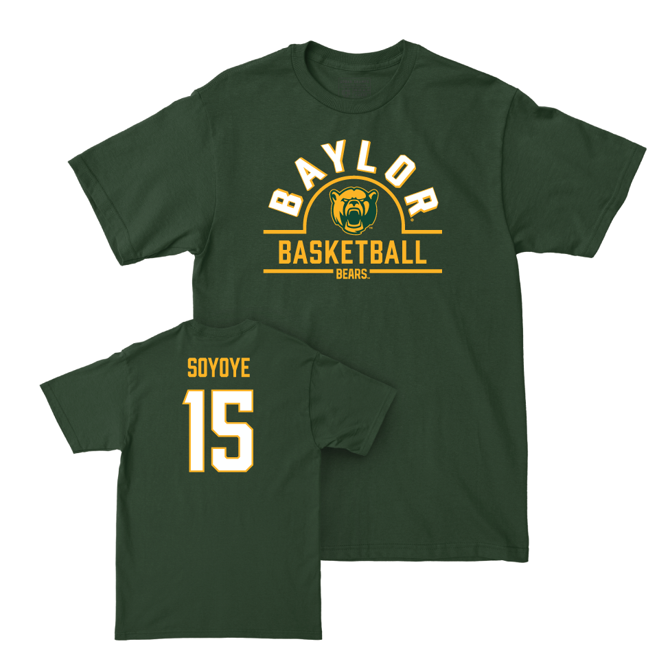 Baylor Men's Basketball Green Arch Tee  - Ramon Soyoye