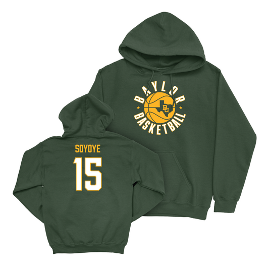 Baylor Men's Basketball Green Hardwood Hoodie  - Ramon Soyoye
