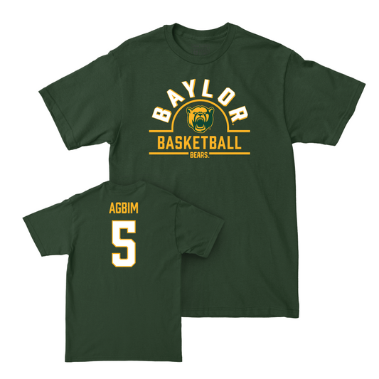 Baylor Men's Basketball Green Arch Tee  - Obi Agbim