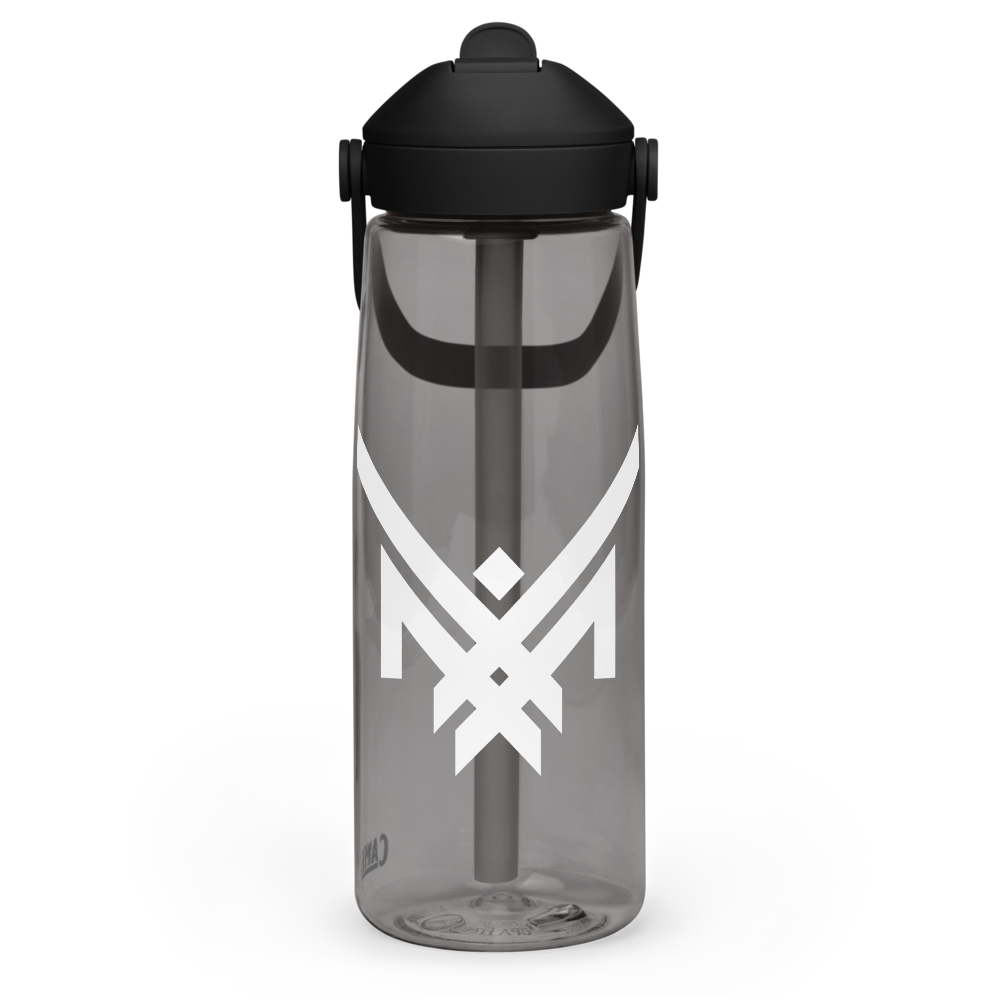 Maxx Crosby Logo Water Bottle Black
