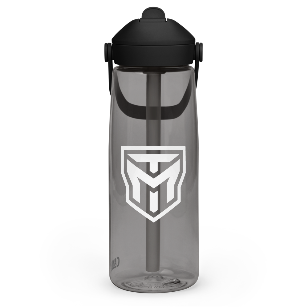 Terry McLaurin Logo Water Bottle Black