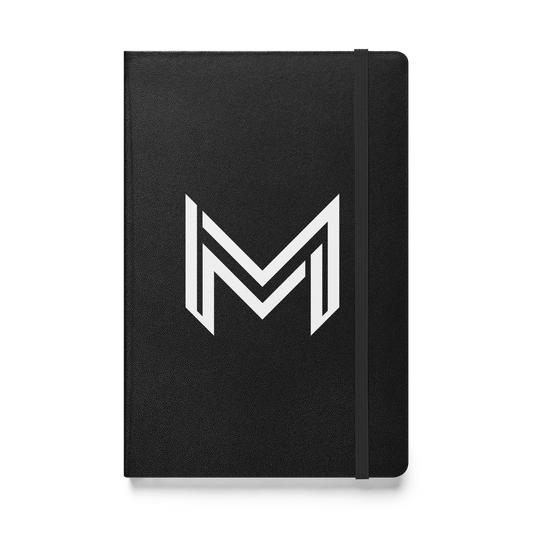 Mark Mitchell "Logo" Hardcover Notebook
