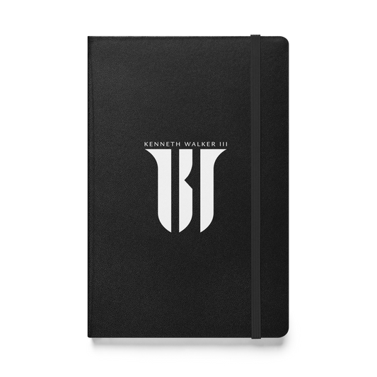 Kenneth Walker III "Logo" Hardcover Notebook