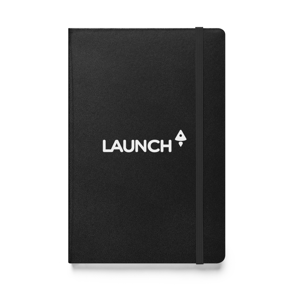 Launch Test Launch Test Hardcover Notebook