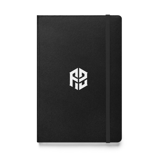 Aliyah Boston Logo Hardcover Notebook Black