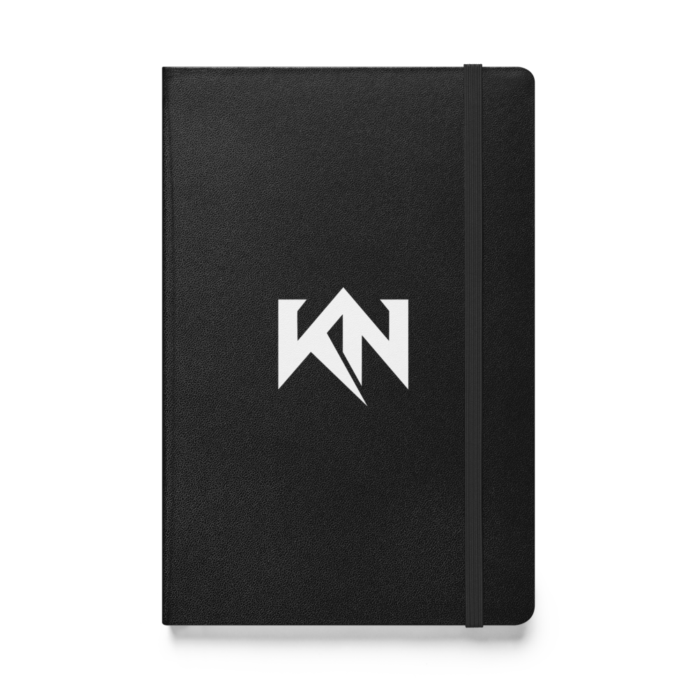 Kendrick Nunn Logo Hardcover Notebook Black