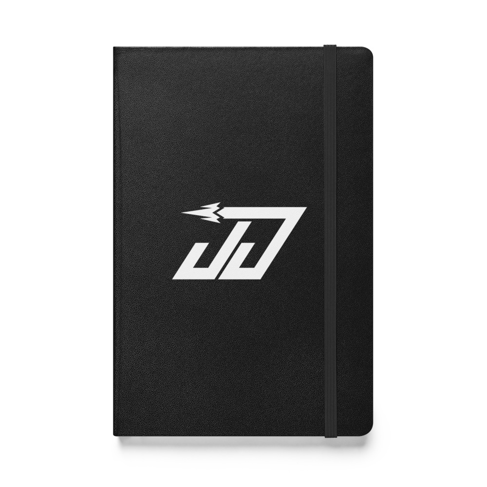 JJ Logo Hardcover Notebook Black