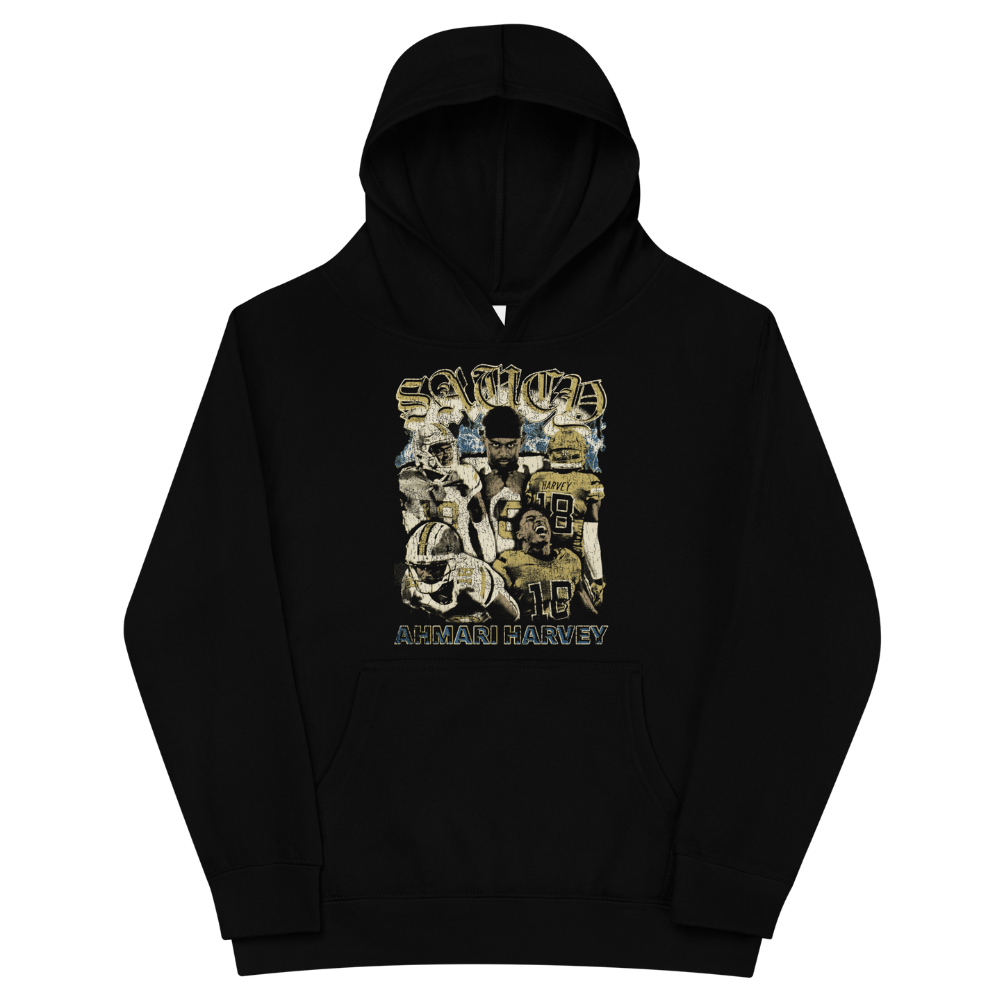 Ahmari Harvey "Collage" Youth Hoodie