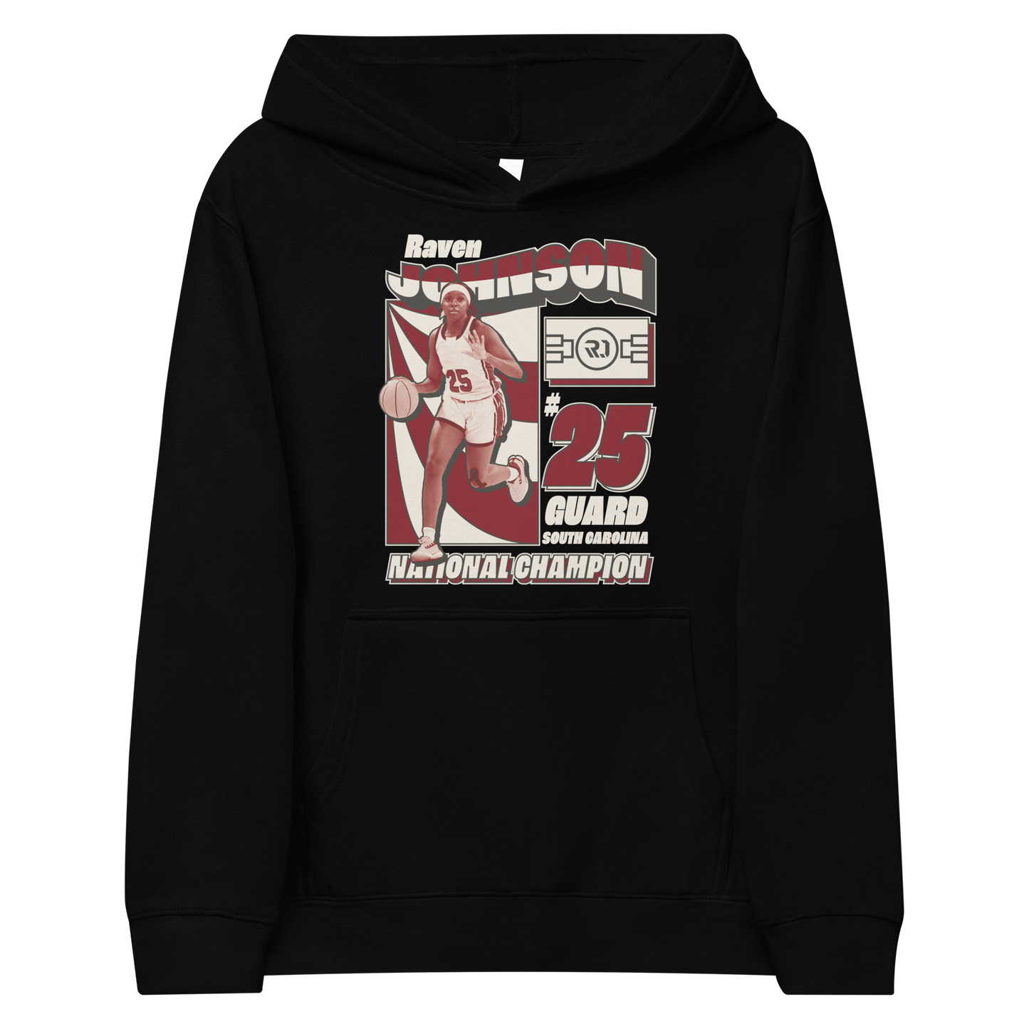 Raven Johnson "National Champion" Youth Hoodie