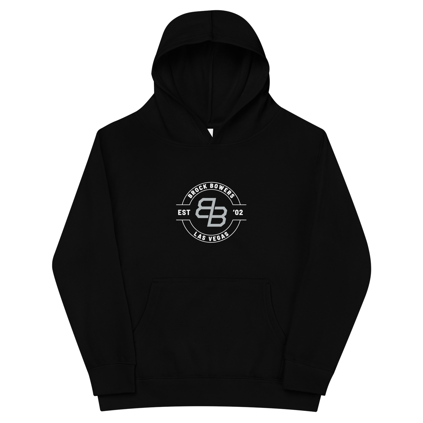 Brock Bowers "Logo Badge" Youth Hoodie