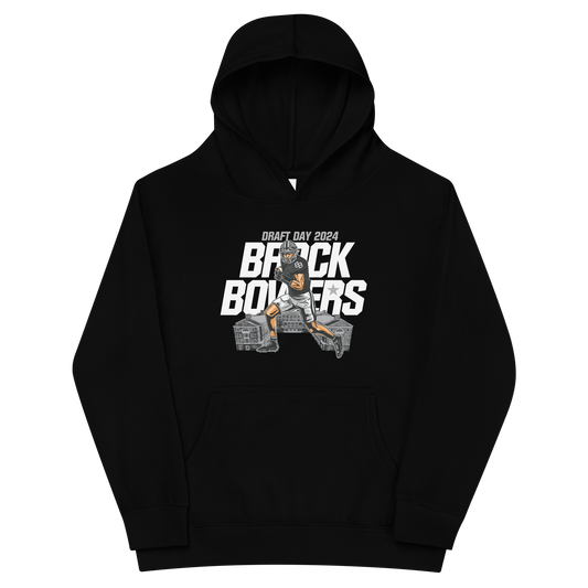 Brock Bowers "Draft Day" Youth Hoodie