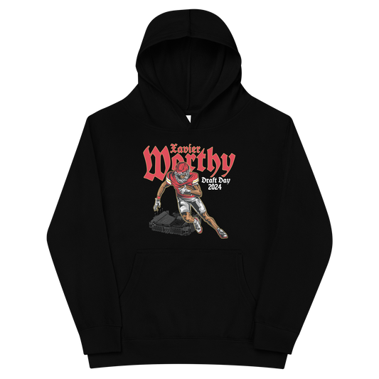 Xavier Worthy “Draft Day” Youth Hoodie