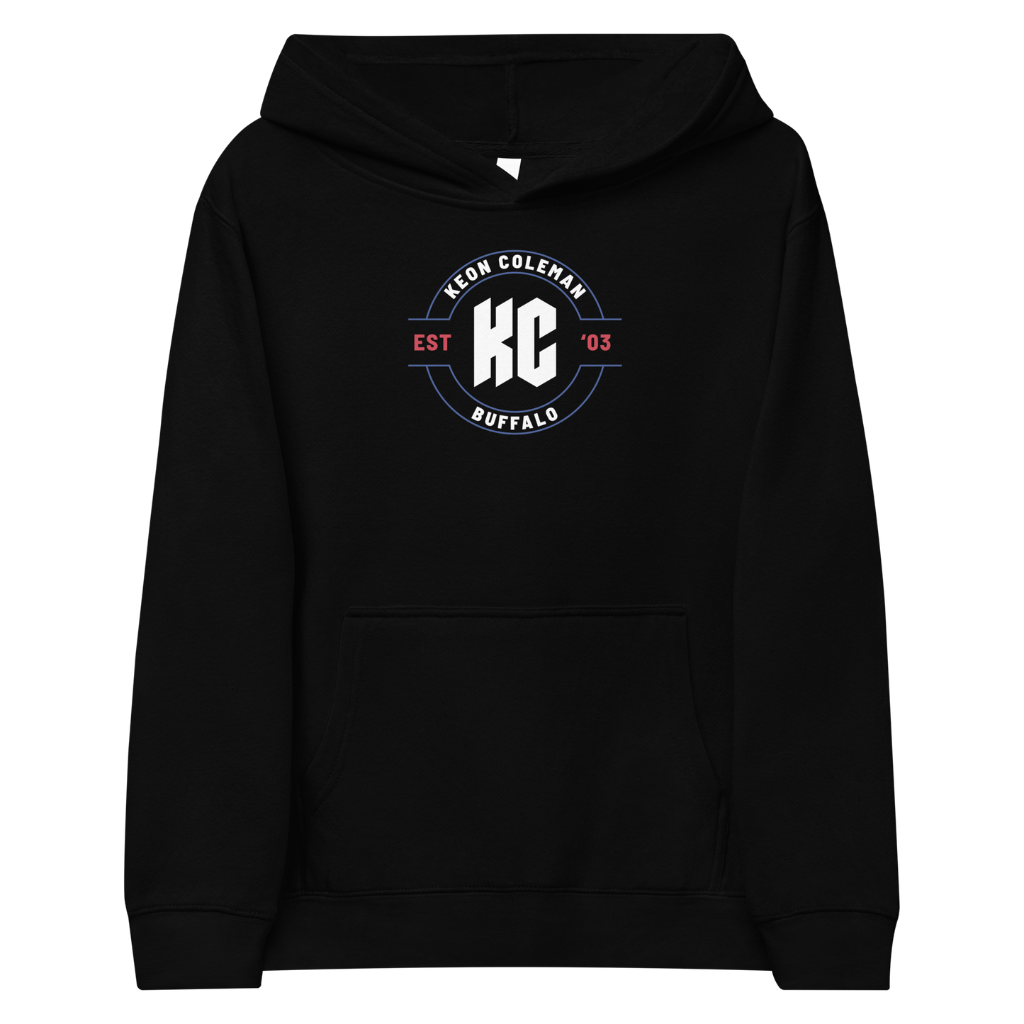 Keon Coleman "Logo Badge" Youth Hoodie