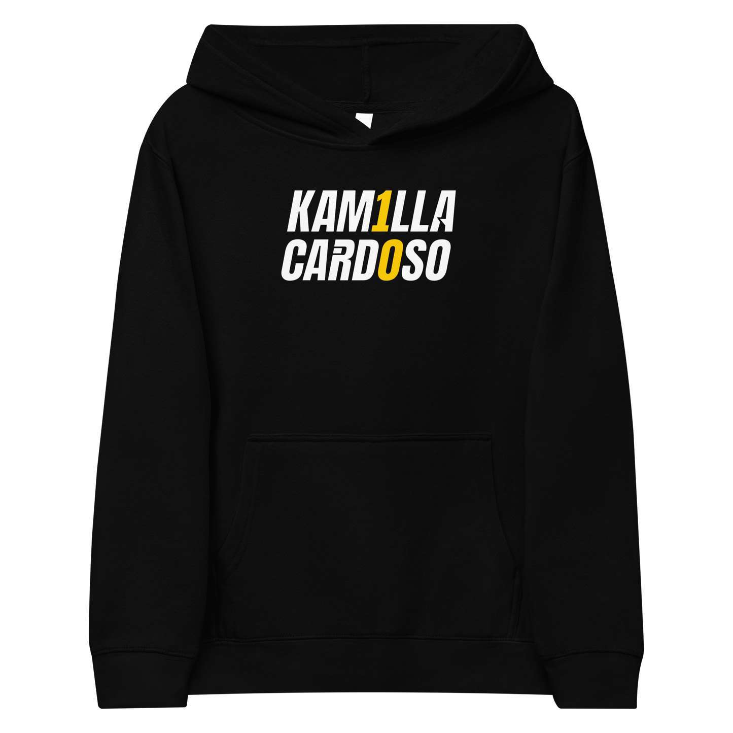 Kamilla Cardoso "Logo Lockup" Youth Hoodie