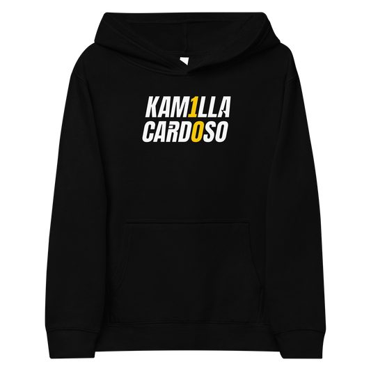 Kamilla Cardoso "Logo Lockup" Youth Hoodie