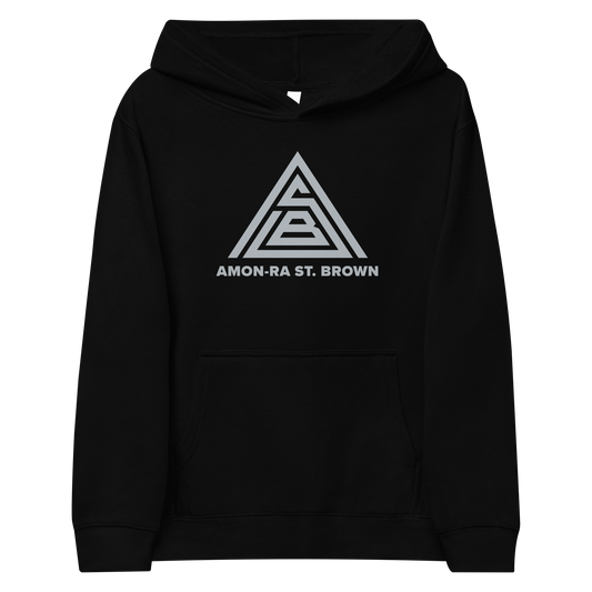 Amon-Ra St. Brown "Official Brand" Youth Hoodie Black