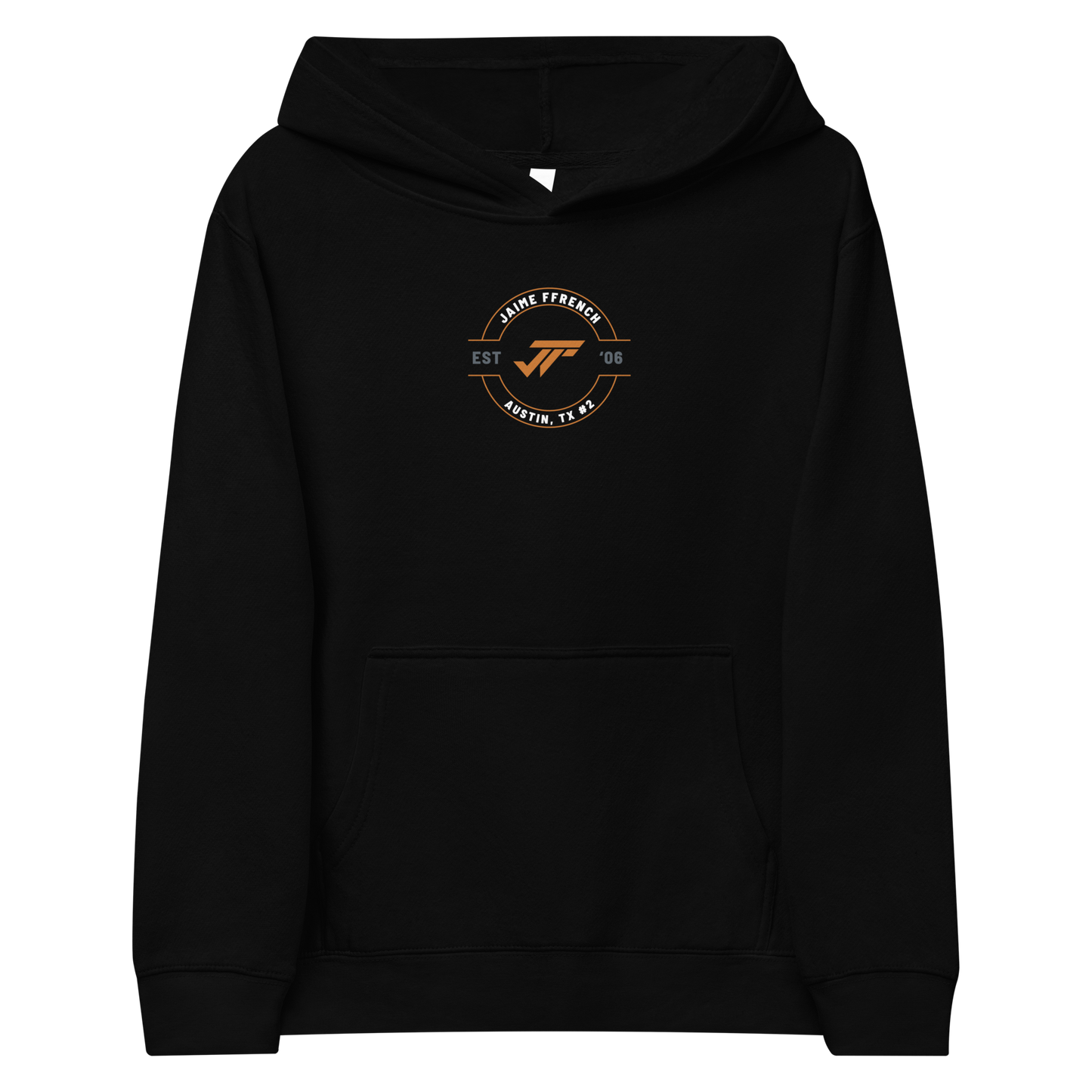 Jaime Ffrench Texas "Logo Badge" Youth Hoodie