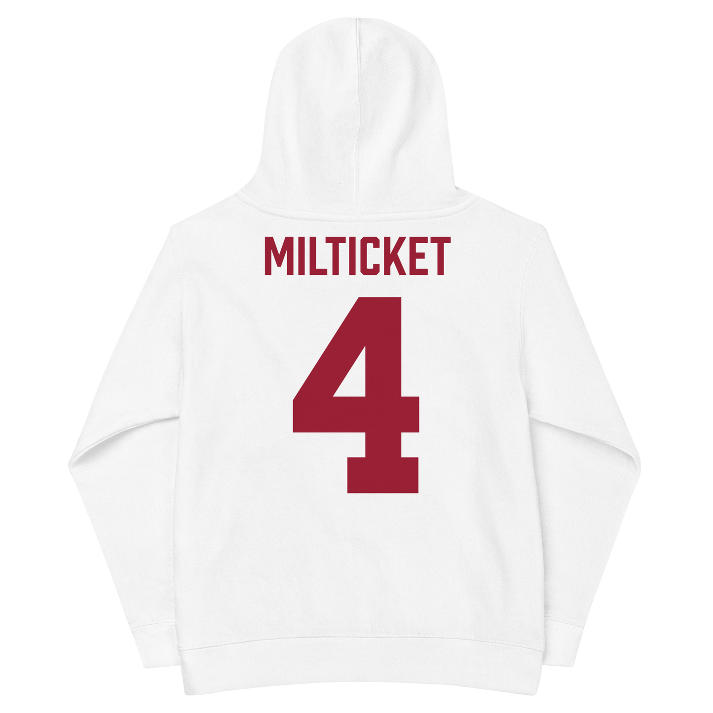 Jalen Milroe "Jersey " Youth Hoodie